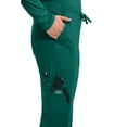 thumbnail image 4 of Cherokee Workwear Core Stretch Women's Scrubs Pant Mid Rise Drawstring Cargo 4044, 4 of 9