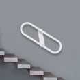 thumbnail image 5 of Wildnix Wall Mounted Handrail, Modern Metal Guard Rail, High Strength Carbon Steel, 400 lbs Capacity for Safety and Comfort, 5 of 6