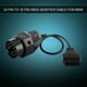 thumbnail image 3 of Cable adaptador, excelente material conveniente para el hogar,Cable adaptador Cable de escáner OBD2 Cable adaptador Cable de 17 pines a 16 pines Cable adaptador para E36, 3 of 8