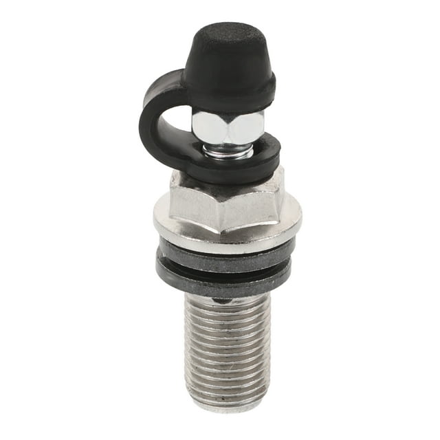 KAKOWELY valve de Purge d'Étrier de Frein Boulon Banjo Vis de Purge d'Étrier de Frein avec Couvercle Vis de valve de Purge de Cylindre de Roue Kit de Purge de Vis pour Pièce de Réparation d'Étrier