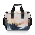 thumbnail image 7 of FORMRS Insulated Cooler Bag 24 Cans Capacity Soft Leakproof Lunch Box with Side Pockets, Abstract Landscape, 7 of 7
