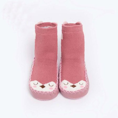 

YOHOME Kids Toddler Baby Girls Boys Cartoon Animal Thick Warm Anti-Slip Socks