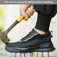 thumbnail image 4 of Safety Trainers Men Steel Toe Cap Trainers Safety Shoes for Women Lightweight Work Boots Non-Slip Breathable Puncture Proof, 4 of 7