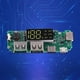 thumbnail image 5 of Módulo de cargador de batería de litio USB dual 18650 2A (tres puertos de carga), 5 of 8