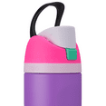 thumbnail image 4 of Owala FreeSip Insulated Stainless Steel Water Bottle with Straw and Carry Handle, 19 Ounce, Darling Diva Purple, 4 of 5