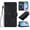 Black, variant on Case for iPhone 17e / iPhone 16e / iPhone SE 2025 / iPhone SE4 Shockproof PU Leather Case with Card Slots Kickstand Magnetic Flip Wallet Protective Phone Cover, Purple