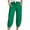Green, variant on Ashirexll Wide Leg Pants for Women, Winter Women Pants, Casual Fall Elastic High Waist Linen Pocket Trousers for Everyday Comfortable