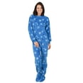 thumbnail image 3 of Footed Pajamas - Its A Snow Day Adult Fleece One Piece - Adult - Small2X/Dbl Wide (Fits 5'3 - 5'6"), 3 of 6