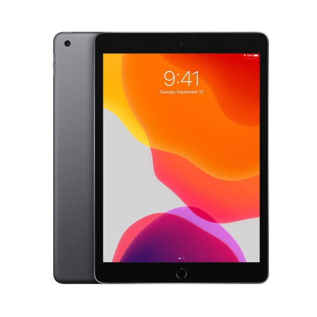 Reacondicionado Apple iPad 7th Gen A2200 (WiFi + Cellular Desbloqueado) 32GB Gris Espacial (Grado B)
