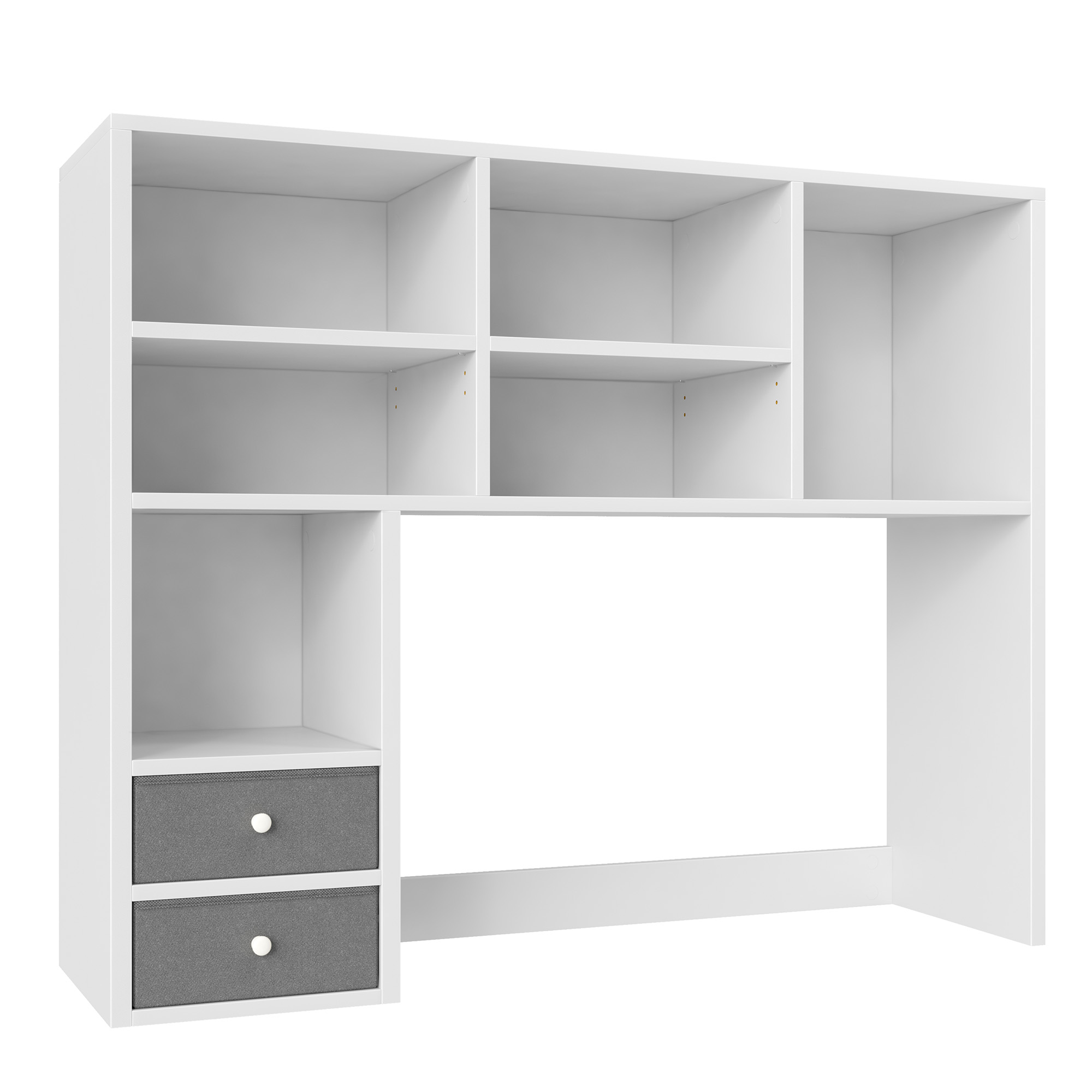 Romorgniz Desktop Bookshelf, 8 Shelves, 2 Drawers photo 6