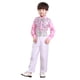 thumbnail image 5 of Cowsor Boys Disco Costume Kids 70s 80s Sequin Pop King Dance Star Halloween Carnival Party Cosplay Outfits, 5 of 5