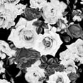 thumbnail image 2 of Black And White Floral Tapestry, 2 of 4