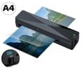 thumbnail image 2 of Office Hot And Cold Laminator Machine For A4 Document Photo Blister Packaging Plastic Film Roll Laminator, 2 of 5