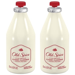 Old Spice After Shave Lotion, Classic, 4.25 oz, 2 Pack