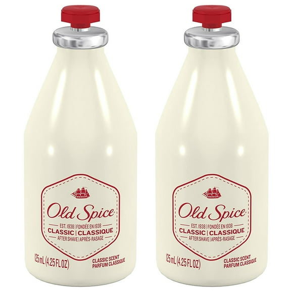 Pack of (2) Old Spice After Shave Lotion, Classic - 4.25 Oz