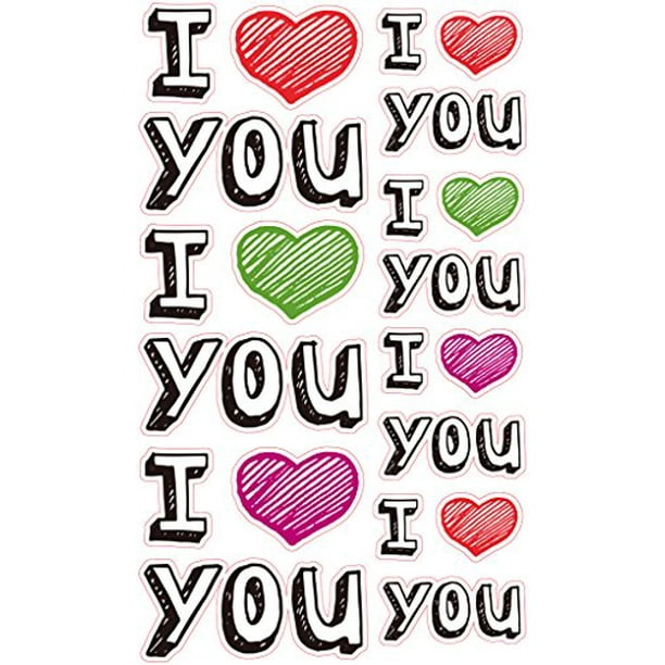 Polaroid Colorful Decorative Love Stickers for Zink 2x3 Photo