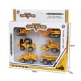 thumbnail image 3 of 1 64 Alloy Engineering Car with Gift Box  Excavator  Forklift  Stacking Machine  Forklift  Road Press  6/8 Pcs, 3 of 6