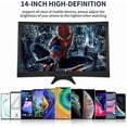 thumbnail image 4 of Phone Screen Magnifier Enlarger, 12' 3D Screen Smartphone Amplifier Zooms 2-4 with Times Curved Surface Design, Movie Enlarger for All Smart Phone, 4 of 5
