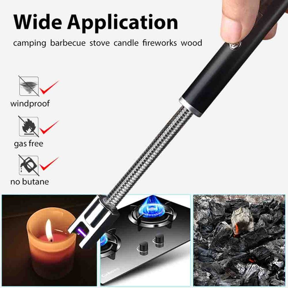 BBQ Dragon USB Rechargeable Arc Lighter for Charcoal Grills and Gas Stoves