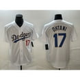thumbnail image 1 of Maillot de Baseball MLB Dodgers 17# OHTANI Édition Élite Maillot Brodé Los Dodgers, 1 of 2