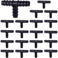thumbnail image 1 of 20pcs Connecteurs de Tuyaux pour 16 mm Systme d'Irrigation Tee, Ts Raccord d'Irrigation 16mm pour Tubes, Assortiments de Connecteurs de Tuyau Outil D', 1 of 5