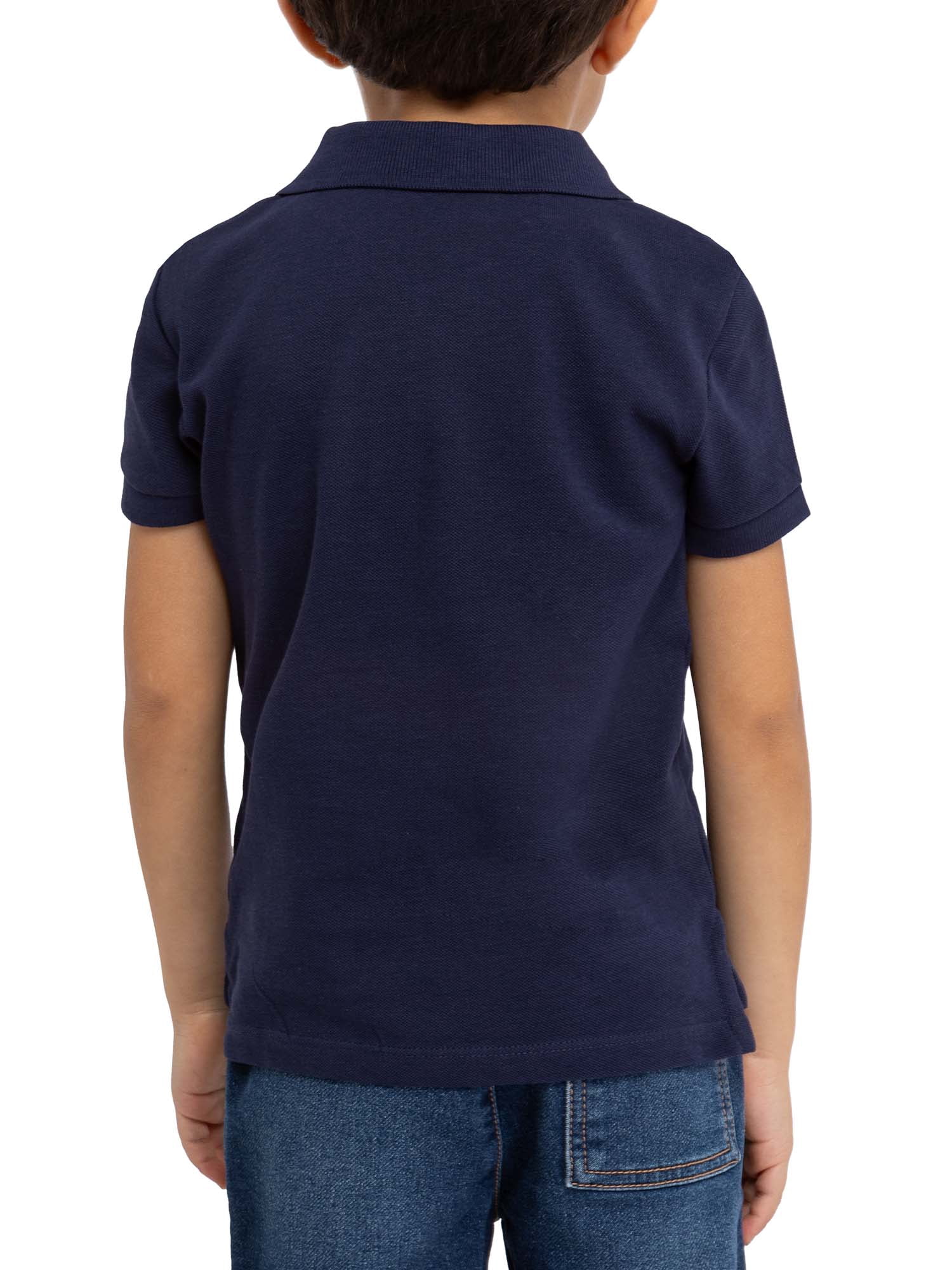 U.S. Polo Assn. Toddler Boys Pique Polo Shirt, Sizes 2T-5T