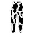 thumbnail image 4 of LEBONYARD Capri Pants Womens Summer 2024,Women's Plus Size Flare Leggings save up under 50%,Womens Athletic Cropped Pants Floral Printing Casual Elastic Waist Beach Pants Black XXXL, 4 of 5
