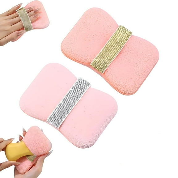 Soap Holder Shower,Double Sided Bath Foaming Bag,2-in-1 Exfoliating Bar Soap Pouch,2 Pack Soap Bag with Gentle & Deep Exfoliation,Bar Soap Saver Pocket,Quick Lather & Reusable Mesh,Topboutique
