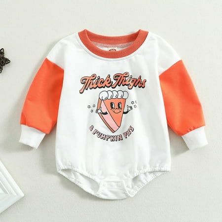 

NIUREDLTD Toddler Boys Girls Long Sleeve Cartoon Letter Prints Triangle Romper Bodysuits