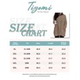 thumbnail image 4 of Jersey TIYOMI talla grande para mujer manga larga con cuello en V XL-5XL, 4 of 4