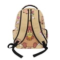 thumbnail image 2 of Xoenoiee Capybara Milk Tea Cherry Blossom Print Kids Backpack for Girls Elementary School Bookbag School Bag with Zippe Pocket Lightweight Rucksack Travel Daypack with Adjustable Straps, 2 of 7