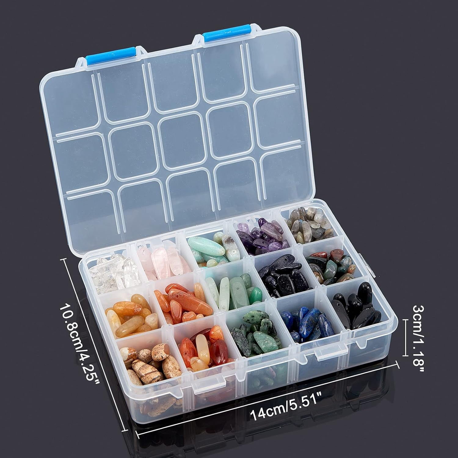 DIY Stretch Bracelet Making Kits Including Natural & Gemstone Beads and Elastic Beading Thread 12~21x5~8mm Hole: 1mm 375~390g/set