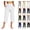 10# White, variant on Capri Pants for Women High Waisted Workout Yoga Capris Leggings Straight Leg Athletic Cropped Pants with Pockets White XL