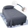 thumbnail image 1 of Juego de Edredon y Sabanas Individual Set de 6 Piezas para Cama Elegante Ultrasuave con 2 Fundas de Almoahada Gris Gaon, 1 of 5