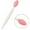 Red, variant on opvise Double-Sided Soft Silicone Exfoliating Nose Blackhead Remover Brush Acne Cleaner