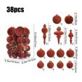 thumbnail image 3 of 38Pc Christmas Balls Gift Box Set Creatives Christmas Balls Christmas Tree Hanging Balls Pendant Christmas Decoration Set Christmas Gift, 3 of 6