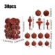 thumbnail image 3 of Juego de 38 Bolas Navideñas En Caja de Regalo, Bolas Navideñas Creativas, Bolas Colgantes para Árbol de Navidad, Juego de Decoración Navideña, Regalo de Navidad, 3 of 6