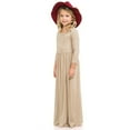 thumbnail image 2 of HAWEE Girls Casual Maxi Floral Dress Long Sleeve Holiday Pockets Dresses Girls Long Sleeve Floor Length Maxi Dress, 2 of 3