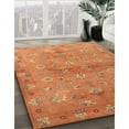 thumbnail image 2 of Ahgly Company Indoor Rectangle Contemporary Orange Abstract Area Rugs, 3' x 5', 2 of 6
