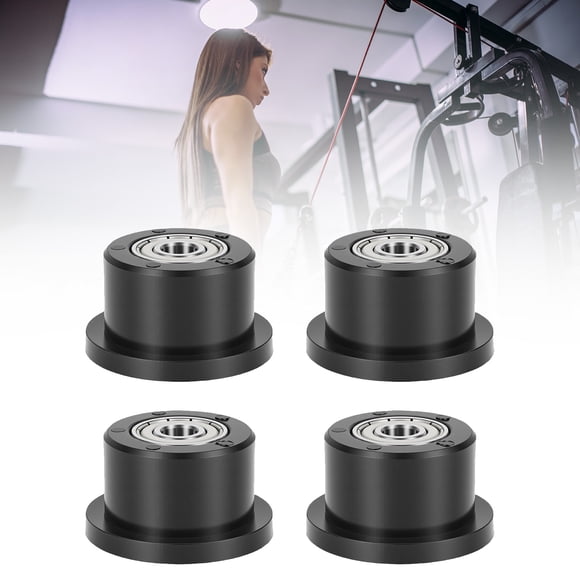 Ruedas Elípticas Para Máquina De Gimnasio, 4 Uds., 42mm, Rodamiento De Metal Universal, Rodillo De Poliuretano Para Equipo De Ejercicio Y Fitness