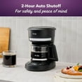 thumbnail image 6 of Mr. Coffee 5-Cup Programmable Coffee Maker Black: Drip Coffee Machine, Electric, Dishwasher-Safe, Paper Filter, 25 oz Capacity, 6 of 6