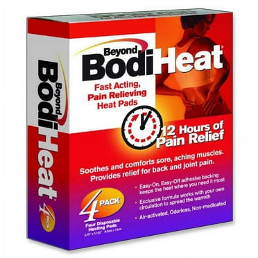 Beyond Bodiheat Pain Relieving Heat Pad, Back Part No. 74984 (4/package)