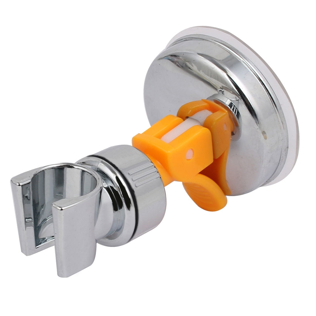 Unique Bargains Abs Chrome Plated Handheld Shower Head Removable Adjustable Suction Cup Holder