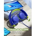 Mpow New CHE1 Kids Headphones, Foldable Adjustable Wired Headphones