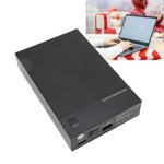 Hard Disk Case, US Plug 100-240V Auto Sleep High Speed HDD Enclosure  for 2.5/3.5in SSD