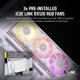 thumbnail image 3 of Funda para PC Corsair iCUE LINK 3500X RGB Mid-Tower ATX blanca, 3 of 7
