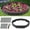 Black, variant on DSTESS Garden Edging Border, 24ft Long Plastic Landscape Edging No Dig for Flower Beds, Garden Edging Imitation Stone Border, Garden Borders and Edging for Landscaping,Gray,30Pcs