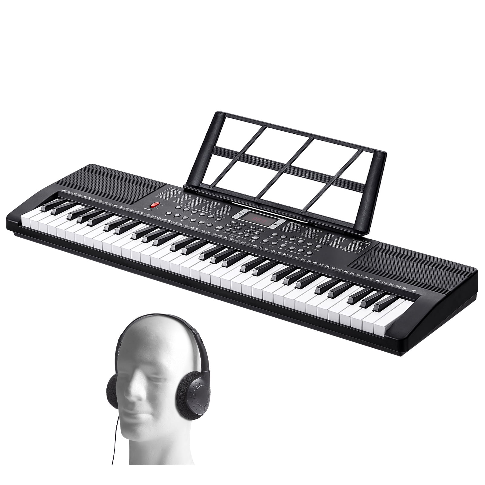 Yamaha P-125ABLB Digital Keyboard Piano With Stand and Bench