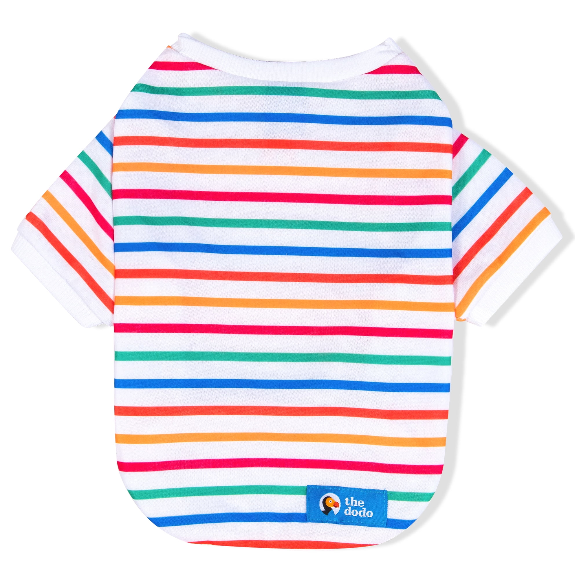 The Dodo Striped Crewneck Sweatshirt for Dogs - Small