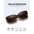 thumbnail image 2 of Gafas de Sol Polarizadas MEETSUN UV400 Marrón Para Usar Sobre Lentes, 2 of 7